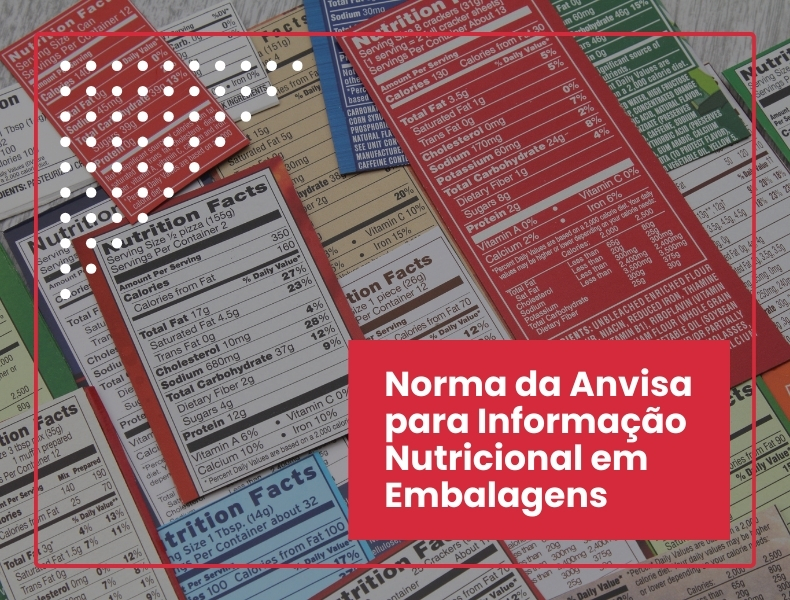 Norma da Anvisa para Informação Nutricional em Embalagens
