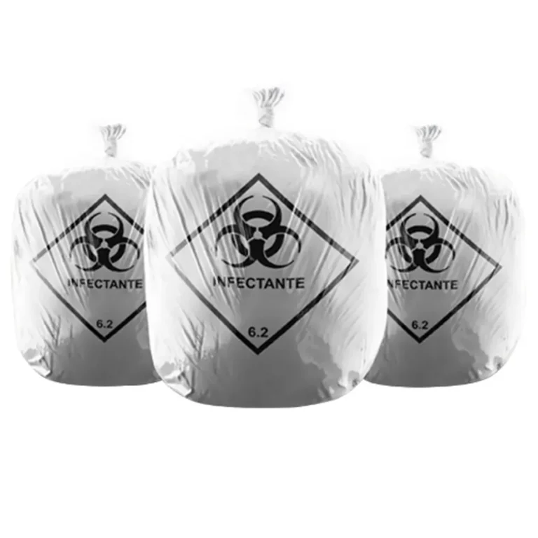 Saco de Lixo Infectante Hospitalar Branco