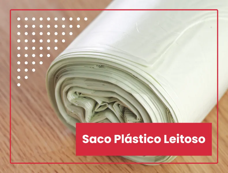 Saco Plástico Leitoso