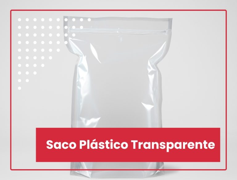 Saco Plastico Transparente