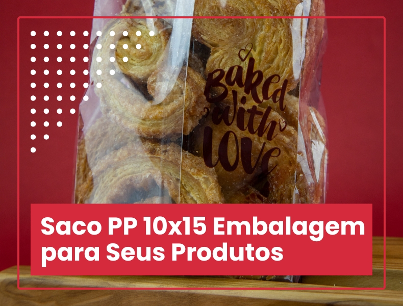 Saco PP 10x15 Embalagem para Seus Produtos