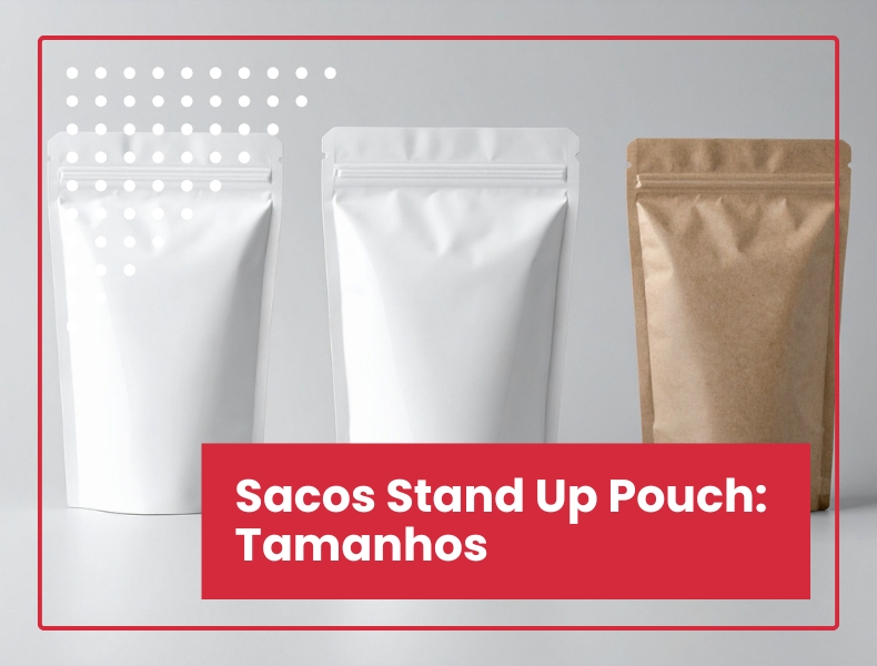 Sacos Stand Up Pouch Tamanhos