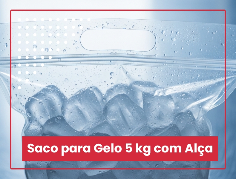 Home 60 Saco para Gelo 5 kg com Alça