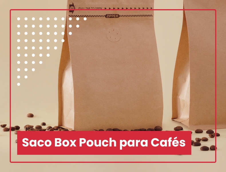 Saco Box Pouch para Cafés