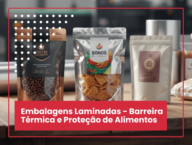 Home 60 Embalagens Laminadas - Barreira Térmica e Proteção de Alimentos